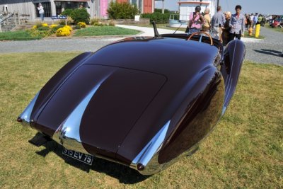 1937 Bugatti Type 57-C Roadster by Van Vooren, owned by Malcolm Pray, Greenwich, CT (6740)