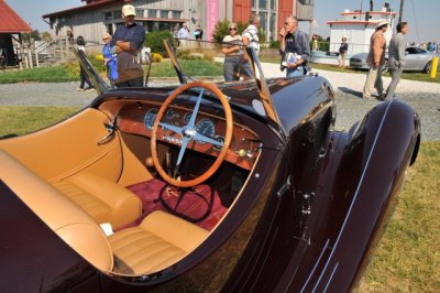 1937 Bugatti Type 57-C Roadster by Van Vooren, owned by Malcolm Pray, Greenwich, CT (6752)