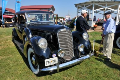 BEST UNRESTORED: 1938 Lincoln K Limousine / Cabriolet by Brunn, owned by Robert Milton Hanson, North Potomac, MD (6874)