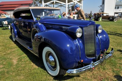 CHAIRMAN'S AWARD: 1938 Packard 1608 Open Touring by Derham, owned by Charles Gillet, Lutherville, MD (6889)