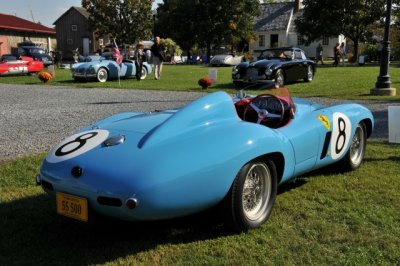 ITALIAN 1st: 1955 Ferrari 500 Mondial Series II Spyder, owned by Rear Adm. (ret.) & Mrs. Robert Phillips, Arlington, VA (7164)