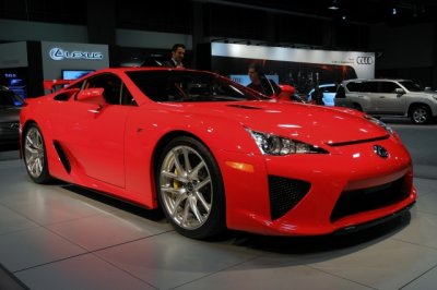 Lexus LFA, one of 500 sold-out units, nearly $400,000 each, all built between December 2010 and December 2012 (5598)