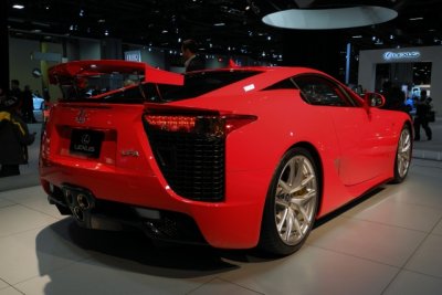 Lexus LFA, one of 500 sold-out units, nearly $400,000 each, all built between December 2010 and December 2012 (5602)
