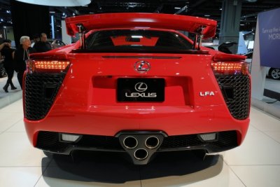 Lexus LFA, one of 500 sold-out units, nearly $400,000 each, all built between December 2010 and December 2012 (5606)