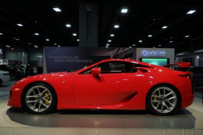 Lexus LFA, one of 500 sold-out units, nearly $400,000 each, all built between December 2010 and December 2012 (5611)