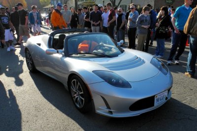 Tesla Roadster, an electric car based on the Lotus Elise (7156)