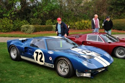 1964 Ford GT40 Prototype Lightweight, sold for a hammer price of $7 million at a Mecum Auction, in Houston in April 2014 (9660)