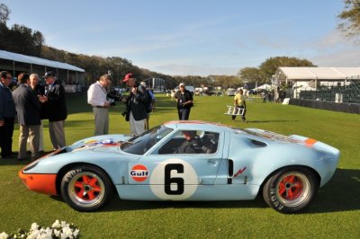 1968 Ford GT40 Mk. I, chassis P/1075, the only car that has won the 24 Hours of Le Mans more than once, 1968 and 1969 (1474)