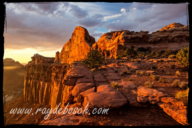 Sunset at Green River Overlook, Canyonlands NP