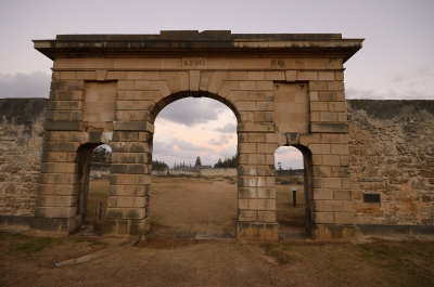 entry to the fort