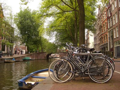 by boat, bike, or street