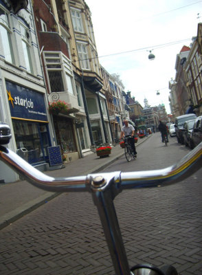 even zach has a bike in the hague