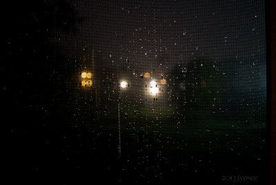 I love a rainy night