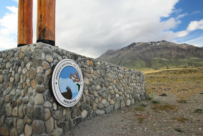 Argentinas Glacier National Park, Entrance (2430)