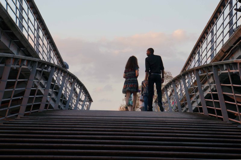 Stairs over the Seine