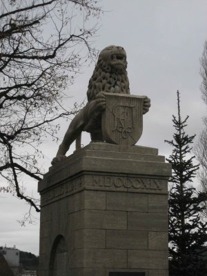 Le lion de la socit d'tudiants Zofingue