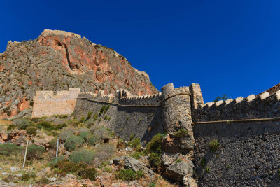 Protective walls of  Monemvasia