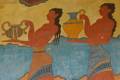Cup Bearer Freso, Knossos