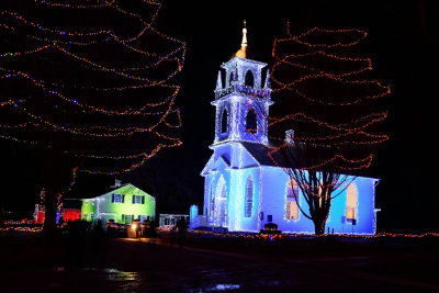 Light Display at Upper Canada Village