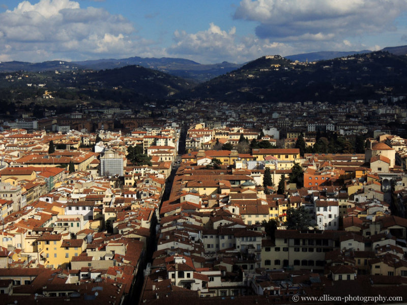 view from the campanile di Santa Maria del Fiore 