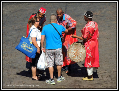 stung at Jemaa el Fna