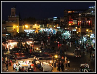 Jemaa el Fna at night