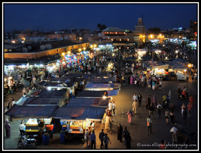 Jemaa el Fna at night