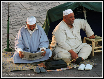 calligraphy@Jemaa el Fna