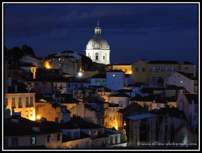 Santa Engracia and Alfama view