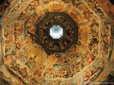 ceiling of the Duomo of the Cattedrale di Santa Maria del Fiore
