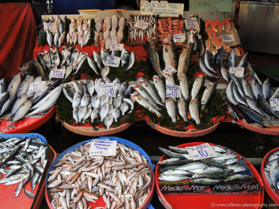 Galata fish stall