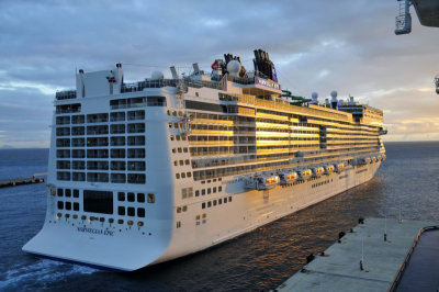 The Norwegian Epic - world's third largest cruise ship