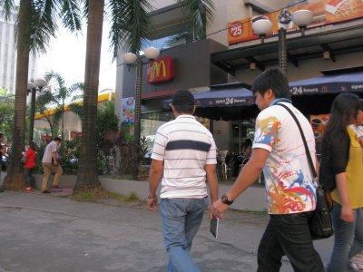 Lots of McDonalds in Manila