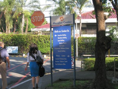 The sign points the way