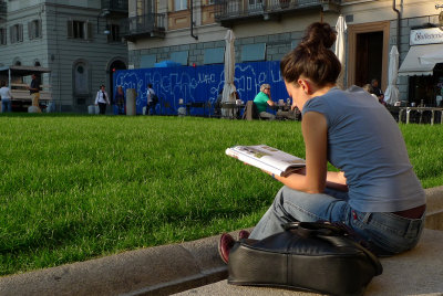 Girls in Turin