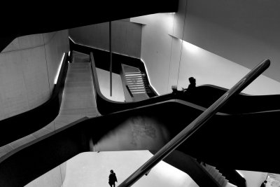 Shadow at Museum Maxxi