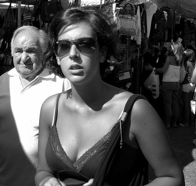 Girls of South Italy in B&W