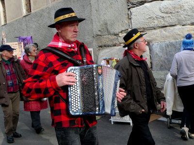 the man with the accordion