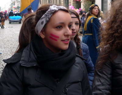 Girls in Street