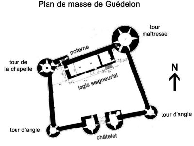 Plan de Gudelon 