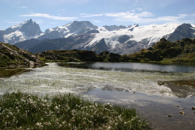 Lac Lri, Glacier du Rateau et Meije