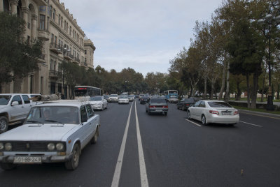 Street crossing Azeri style