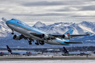 Korean Air Cargon 747