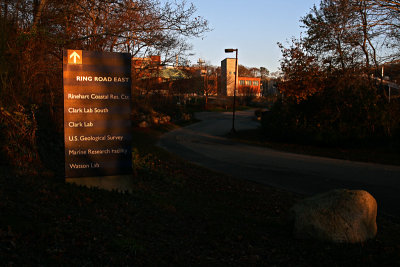 Entrance to WHOI