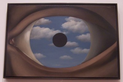 magritte - the false mirror