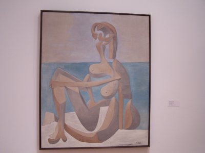 picasso - seated bather
