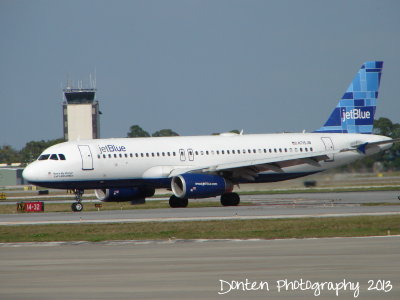 Airbus A320 (N715JB) Hows My Flying? Call 1-800-JetBlue