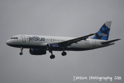 Airbus A320 (N644JB) Blue Loves You Baby