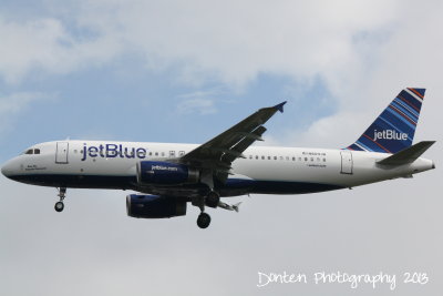 Airbus A320 (N809JB) Blue By Popular Demand