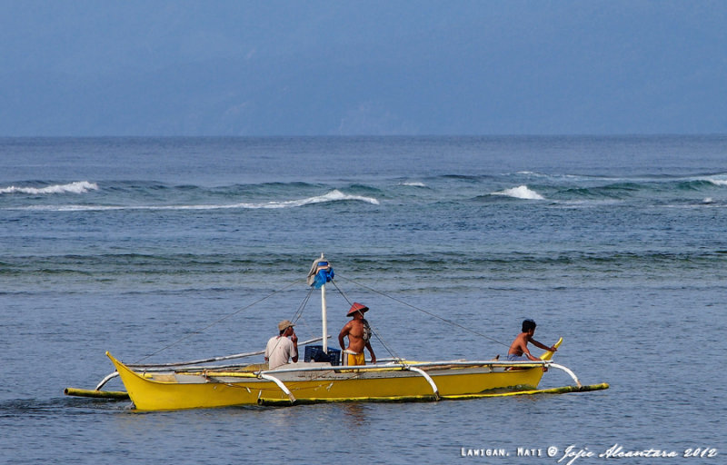 Out to sea